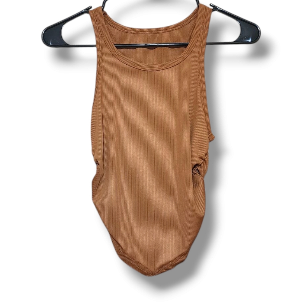 Stylish Ribbed Tank Top